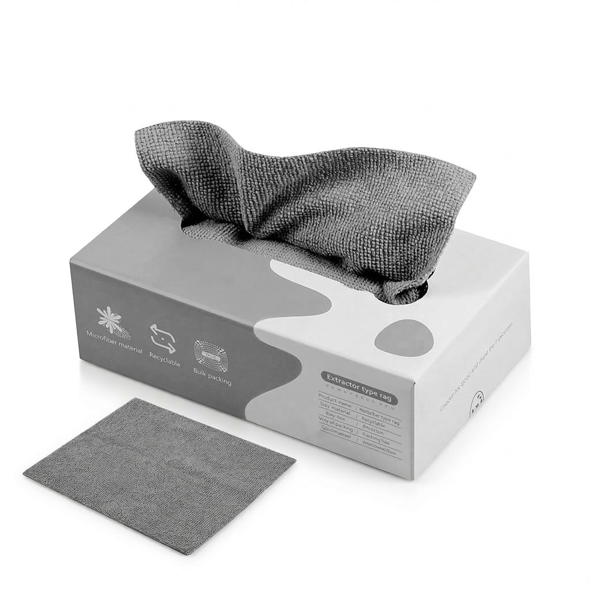 Thickened Magic Wipe Home Kitchen Car Multi-functional Cleaning Rag (20 Pc)