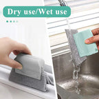 Creative Window Groove Cleaning Brush Hand-held Cleaner Tools