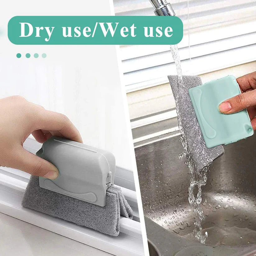 Creative Window Groove Cleaning Brush Hand-held Cleaner Tools