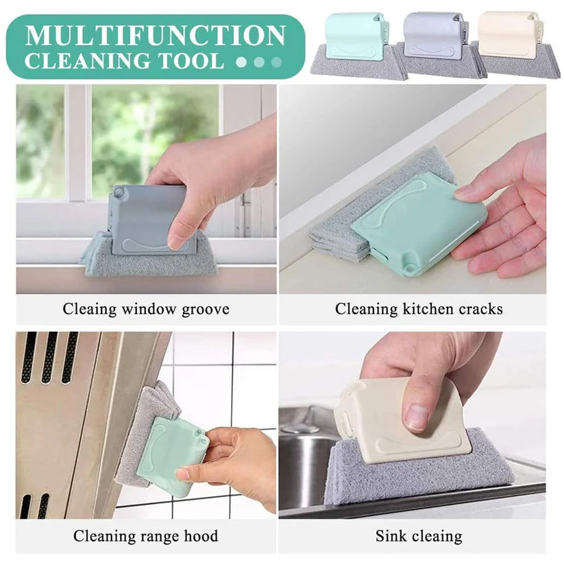 Creative Window Groove Cleaning Brush Hand-held Cleaner Tools