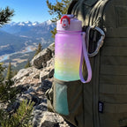 Motivational Water Bottle with Straw & Time Marker – BPA-Free Tritan, Leakproof Sports Bottle for Gym, Hiking & Camping