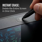 8.5 Inch LCD Writing Tablet | Digital Drawing Pad & Reusable Memo Board